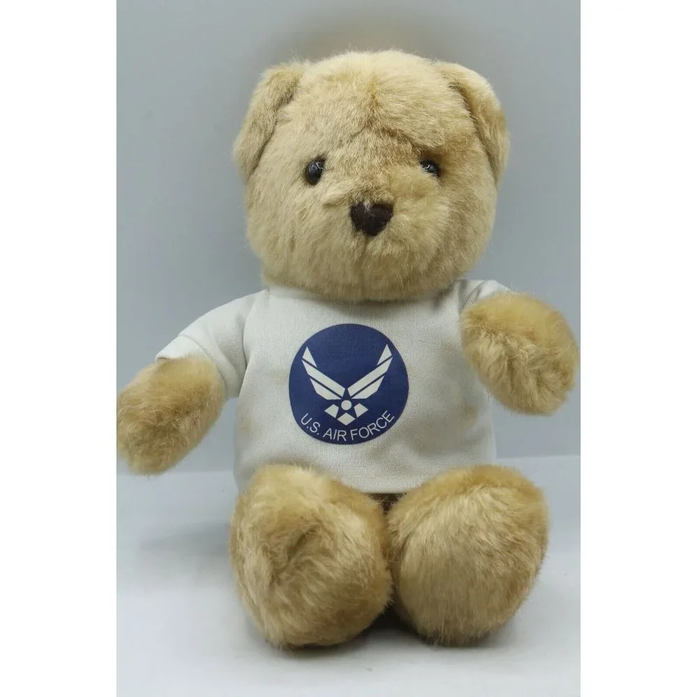13" Vermont Teddy Bear US Air Force Military Plush Toy - Picture 1 of 10